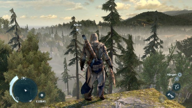 Aussicht aufs bewaldete Grenzland